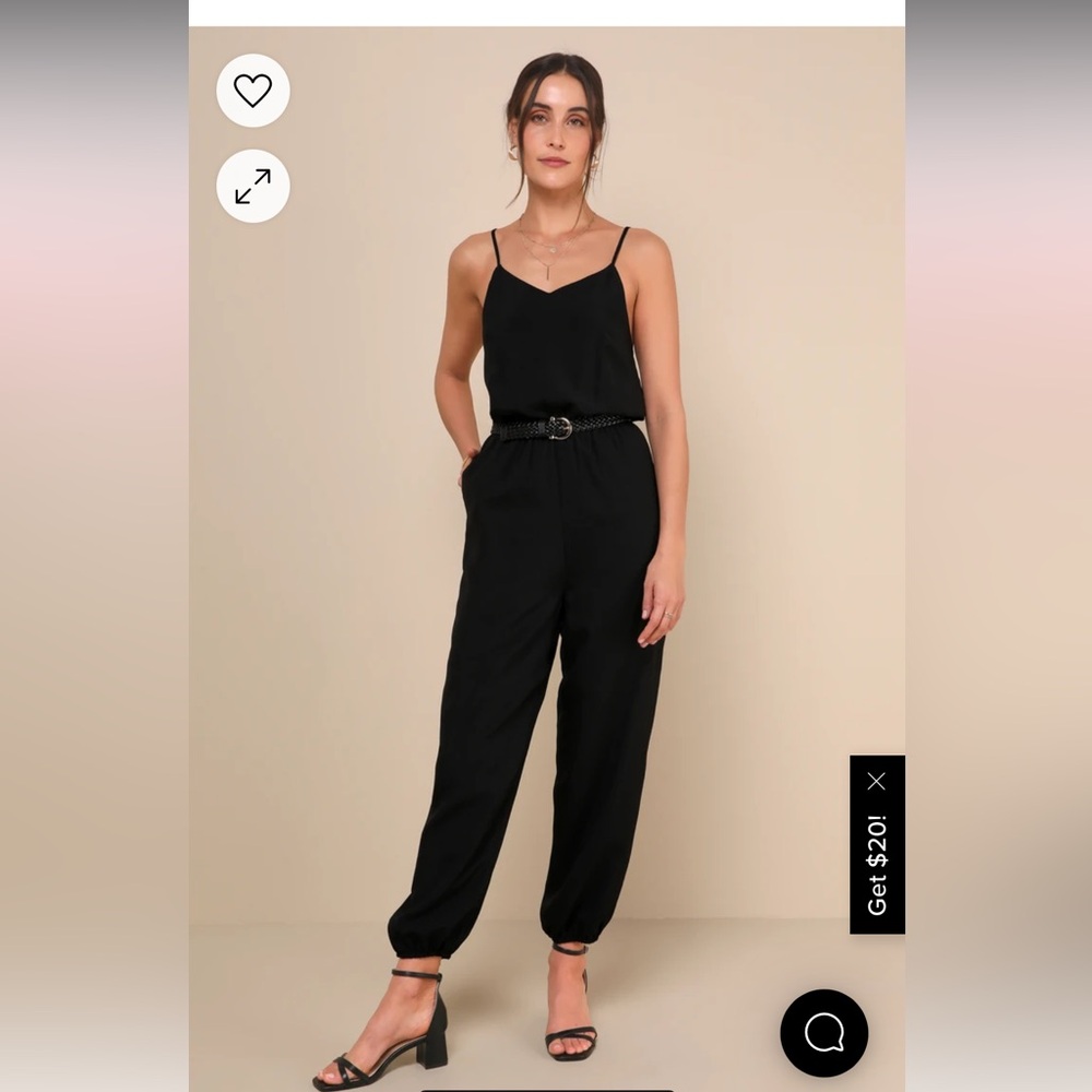 Black jumpsuit